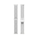 For Fitbit Versa 3 / Fitbit Sense 3-Beads Stainless Steel Watch Band with Disassembly Tools(Silver)