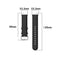 For Fitbit Versa 3 / Fitbit Sense Round Tail Leather Watch Band, Size: Free Size(Light Pink)