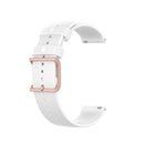 For POLAR Polar Dot Textured Silicone Watch Band, Size: Free Size(White)