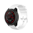 For Garmin Forerunner 745 Small Grid Quick Release Watch Band with Screwdriver, Size: Free Size 22mm(White)