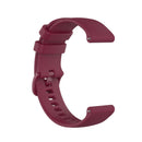 For Garmin Forerunner 745 Small Grid Quick Release Watch Band with Screwdriver, Size: Free Size 22mm(Red Wine)
