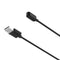 For Huawei Honor Watch ES / Huawei 4X Smart Watch Portable Magnetic Cradle Charger USB Charging Cable, Length:1m(Black)