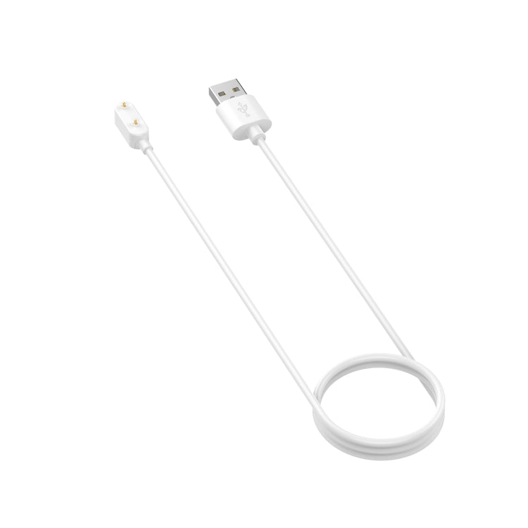 For Huawei Honor Watch ES / Huawei 4X Smart Watch Portable Magnetic Cradle Charger USB Charging Cable, Length:1m(White)