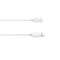 For Huawei Honor Watch ES / Huawei 4X Smart Watch Portable Magnetic Cradle Charger USB Charging Cable, Length:1m(White)
