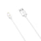 For Huawei Honor Watch ES / Huawei 4X Smart Watch Portable Magnetic Cradle Charger USB Charging Cable, Length:1m(White)