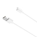 For Huawei Honor Watch ES / Huawei 4X Smart Watch Portable Magnetic Cradle Charger USB Charging Cable, Length:1m(White)
