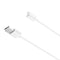 For Huawei Honor Watch ES / Huawei 4X Smart Watch Portable Magnetic Cradle Charger USB Charging Cable, Length:1m(White)