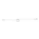 For Huawei Honor Watch ES / Huawei 4X Smart Watch Portable Magnetic Cradle Charger USB Charging Cable, Length:1m(White)