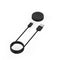 For Huawei Honor Watch GS Pro Smart Watch Portable Split Charger USB Charging Cable, Length:1m(Black)