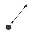 For Huawei Honor Watch GS Pro Smart Watch Portable Split Charger USB Charging Cable, Length:1m(Black)