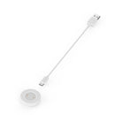 For Huawei Honor Watch GS Pro Smart Watch Portable Split Charger USB Charging Cable, Length:1m(White)