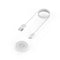 For Huawei Honor Watch GS Pro Smart Watch Portable Split Charger USB Charging Cable, Length:1m(White)