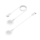 For Huawei Honor Watch GS Pro Smart Watch Portable Split Charger USB Charging Cable, Length:1m(White)