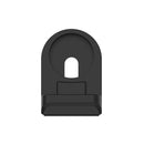 For Huawei Honor Watch GS Pro Watch Charging Stand Base Cradle Silicone Holder, without Cable(Black)