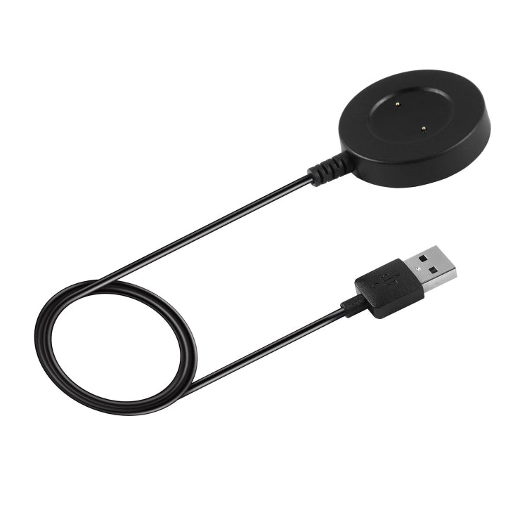 For Huawei Honor Watch GS Pro Smart Watch Portable One-piece Charger USB Charging Cable, Length:1m(Black)