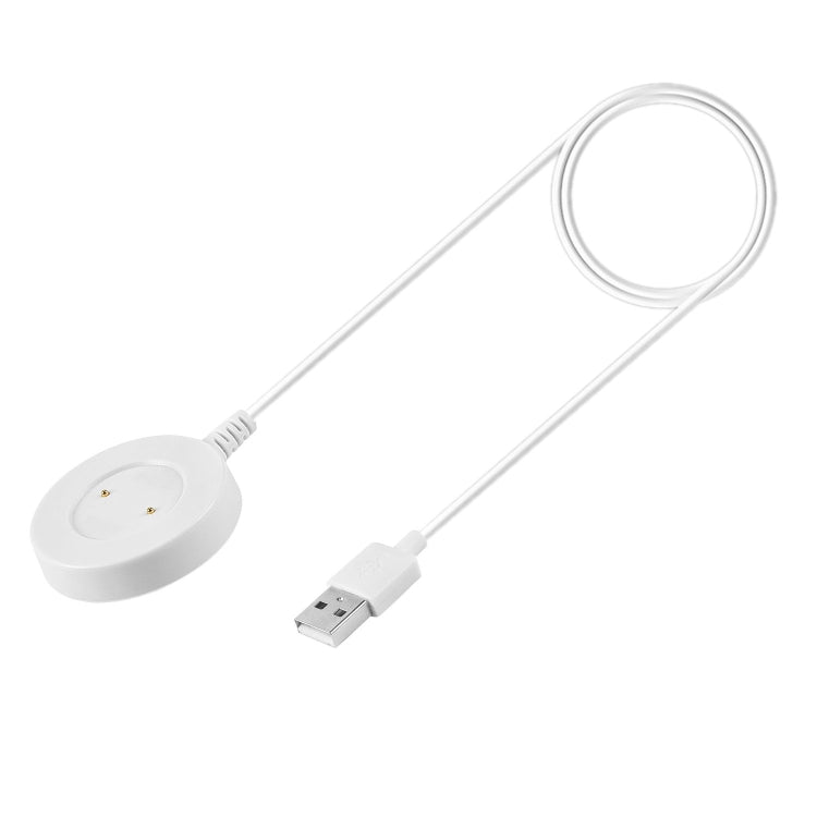 For Huawei Honor Watch GS Pro Smart Watch Portable One-piece Charger USB Charging Cable, Length:1m(White)