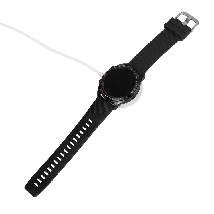 For Huawei Honor Watch GS Pro Smart Watch Portable One-piece Charger USB Charging Cable, Length:1m(White)