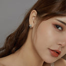 S925 Sterling Silver Chameleon Lizard Women Earrings