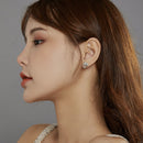 S925 Sterling Silver Chameleon Lizard Women Earrings