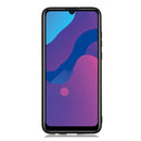 For OPPO A53 Double Buckle PU + TPU Shockproof Magnetic Protective Case with Card Slot & Holder(Grey)