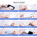 ROCK 0.14mm HD TPU Flexible Explosion-proof Hydrogel Screen Protector For iPhone 12 Pro Max(Transparent)