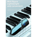 V19S Bluetooth 5.0 Business Style Fingerprint Touch Bluetooth Earphone(Blue)