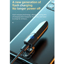 V19S Bluetooth 5.0 Business Style Fingerprint Touch Bluetooth Earphone(Blue)