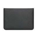 PU Leather Ultra-thin Envelope Bag Laptop Bag for MacBook Air / Pro 13 inch, with Stand Function(Black)