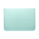 PU Leather Ultra-thin Envelope Bag Laptop Bag for MacBook Air / Pro 13 inch, with Stand Function(Mint Green)