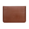 PU Leather Ultra-thin Envelope Bag Laptop Bag for MacBook Air / Pro 13 inch, with Stand Function(Brown)