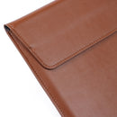 PU Leather Ultra-thin Envelope Bag Laptop Bag for MacBook Air / Pro 13 inch, with Stand Function(Black)