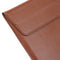 PU Leather Ultra-thin Envelope Bag Laptop Bag for MacBook Air / Pro 13 inch, with Stand Function(Brown)