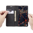 For Samsung Galaxy S20 FE CaseMe 013 Multifunctional Horizontal Flip Leather Case with Holder & Card Slot & Wallet(Black)