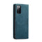 For Samsung Galaxy S20 FE CaseMe 013 Multifunctional Horizontal Flip Leather Case with Holder & Card Slot & Wallet(Blue)