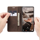 For Samsung Galaxy S20 FE CaseMe 013 Multifunctional Horizontal Flip Leather Case with Holder & Card Slot & Wallet(Coffee)