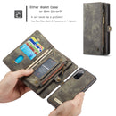 For Samsung Galaxy S20 FE CaseMe 008 Detachable Multifunctional Horizontal Flip Leather Case with Holder & Card Slot & Zipper Wallet & Photo Frame(Black)