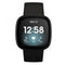 For Fitbit Versa 3 / Sense Silicone Watch Band, Size: L(Midnight Blue)