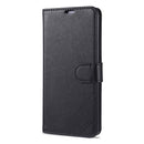 For OPPO A32 / A53 (2020) AZNS Sheepskin Texture Horizontal Flip Leather Case with Holder & Card Slots & Wallet(Black)