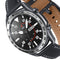 For Samsung Galaxy Watch 3 45mm Smart Watch Steel Bezel Ring, E Version(Silver Ring Black Letter)