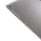 For Samsung Galaxy Tab A7 10.4 T500 TPU Silk Texture Three-fold Horizontal Flip Leather Case with Holder(Purple)