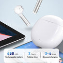 Fineblue J3 Pro TWS 5.0 Wireless Two Ear Bluetooth Headset with 650mAh Charging Cabin & Support Language Wakeup (Black)