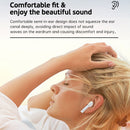 Fineblue J3 Pro TWS 5.0 Wireless Two Ear Bluetooth Headset with 650mAh Charging Cabin & Support Language Wakeup (Black)