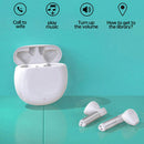 Fineblue J3 Pro TWS 5.0 Wireless Two Ear Bluetooth Headset with 650mAh Charging Cabin & Support Language Wakeup (Black)