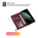 For Samsung Galaxy A20s Zipper Multi-card Slots Horizontal Flip PU Leather Case with Holder & Card Slots & Wallet & Lanyard & Photo Frame(Wine Red)
