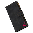 For Huawei Mate 10 Pro Zipper Multi-card Slots Horizontal Flip PU Leather Case with Holder & Card Slots & Wallet & Lanyard & Photo Frame(Black)