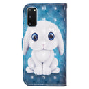 For Samsung Galaxy S20 FE 3D Painted Pattern Horizontal Flip Leather Case with Holder & Wallet & Card slot & Lanyard (Rabbit)