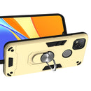 For Xiaomi Redmi 9C Armour Series PC + TPU Protective Case with Ring Holder(Gold)