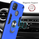For Xiaomi Redmi 9C Armour Series PC + TPU Protective Case with Ring Holder(Gold)