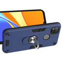 For Xiaomi Redmi 9C Armour Series PC + TPU Protective Case with Ring Holder(Royal Blue)