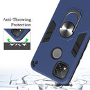 For Xiaomi Redmi 9C Armour Series PC + TPU Protective Case with Ring Holder(Royal Blue)